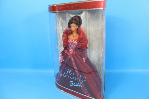 Barbie Holiday Celebration 2002 Afroamericana (Usado)