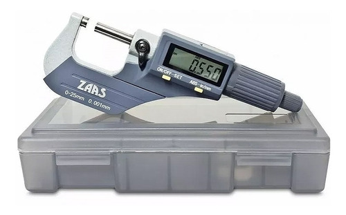 Micrômetro Externo Digital 0-25mm - Zaas