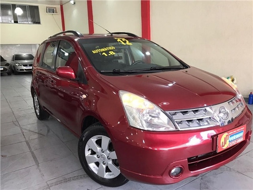 Nissan Livina 1.8 Sl 16v Flex 4p Automático