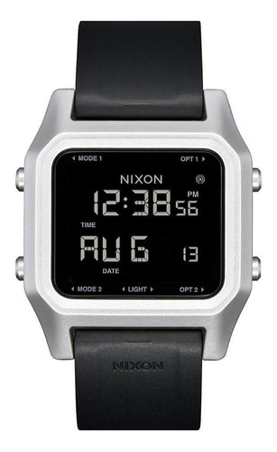 Reloj Staple Silver Black Nixon