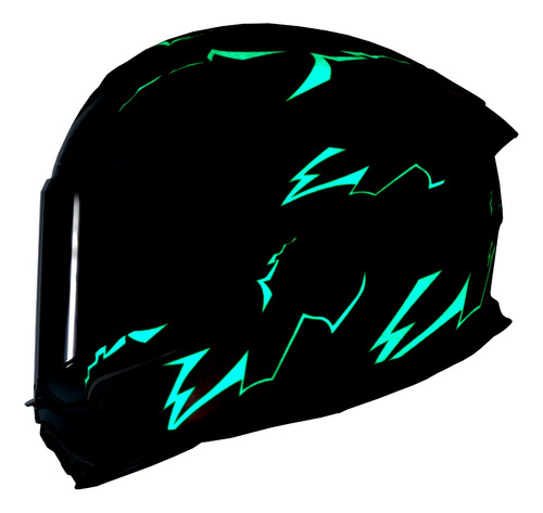 Hax. Casco Para Motociclista Dot + Ece 06. Force Thunder