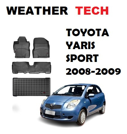 Alfombras Weather Tech Toyota Yaris Sport 2008-2009