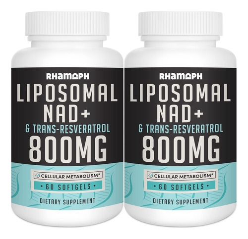 Rhamoph Liposomal Nad+ 800 Mg Con Trans-resveratrol 300 Mg,