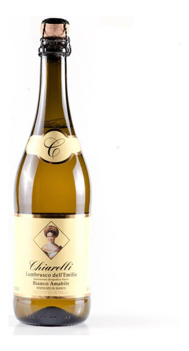 Vinho Frisante Branco Suave Lambrusco Chiarelli 750 Ml