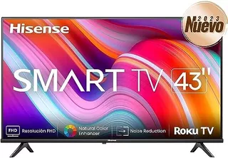 Televisión Hisense 43 Full Hd Roku Tv 43a4kr 2023