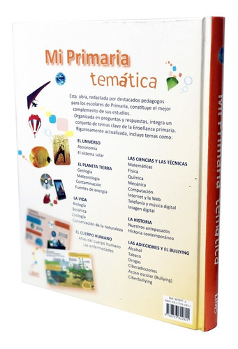 Mi Primaria Temática, De Vários., Vol. Delgado. Editorial Lidis, Tapa Dura En Español