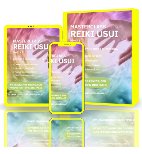 Reiki Usui Nivel 1 Y 2 (curso Holistico)