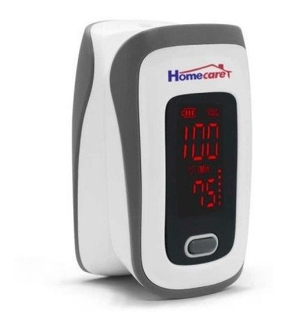 Imagen 3 de 6 de Oxímetro De Pulso Para Dedo Homecare Jpd-500e Sp02 Led