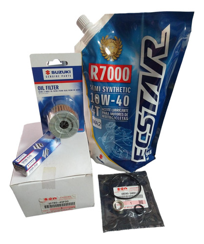 Kit Afinacion Suzuki Gn125 Semi Sintetico