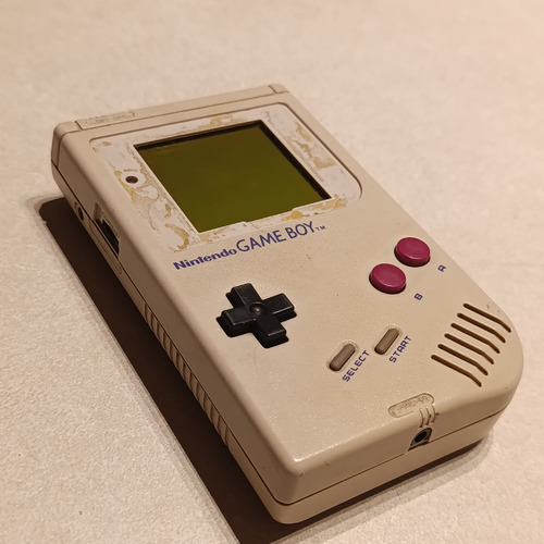 Gb Dmg Consola Nintendo Game Boy Clásica Con Juego Football Gris (Usado)