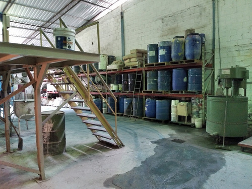 Vendo Fabrica De Pinturas En Pleno Funcionamiento, Galpón, Fondo De Comercio Y Patente.