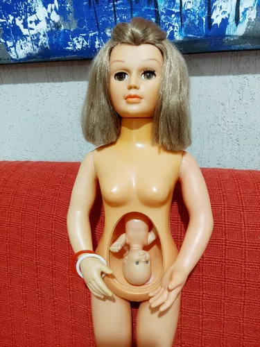 Boneca Grávida Ganha Nenê Mimo Anos 80/90