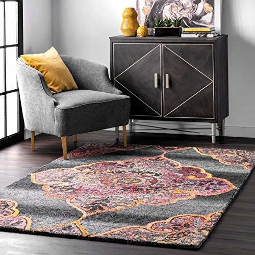 Alfombra De Lana Decorativa Nuloom Fallon Hand Tufted, 2 'x 