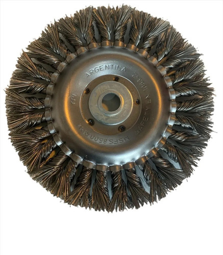 Cepillo Circular Trenzado Fpl Eje 22/16-alambre Templado 0,5