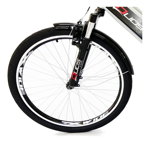 Imagem 2 de 5 de Bicicleta Elétrica Bateria De Lítio 48v 13ah Confort Prata