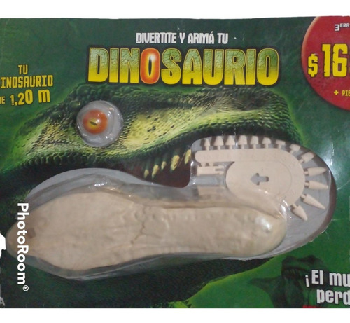 Fascículo + Pieza Para Armar El Dinosaurio T - Rex. N 3