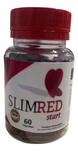 Slim Red Start 60 Cápsula, Original, Natural,emagrece ,+ Sem Sabor