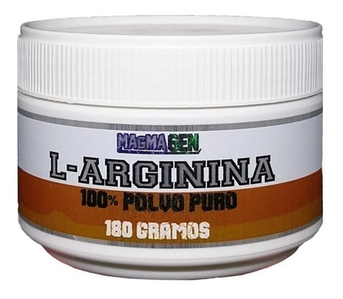 L-arginina 100% Puro Polvo 180g Para 55 Días