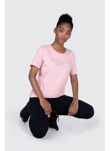 Polera Mujer Everlast M/c Basic Casual