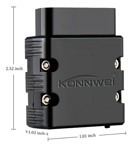 Escáner Konnwei Elm327 V1.5 Obd2 Kw902 Compatible Con Escane