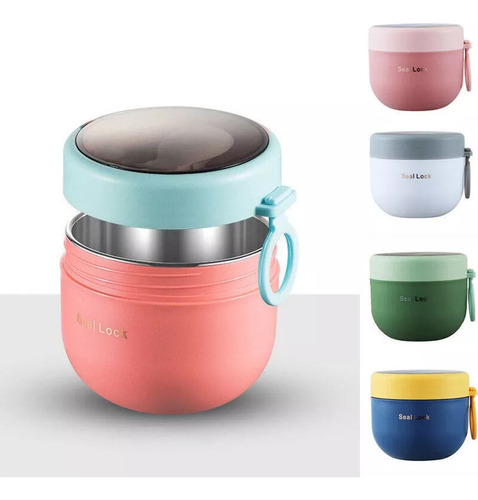 Para Termo Para Comida Caliente O Fría 600 Ml Con Cuchara /