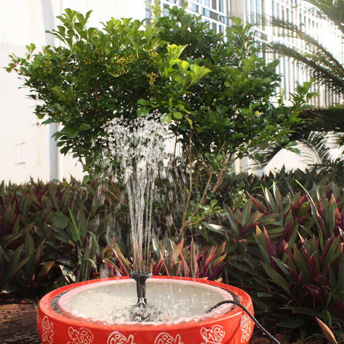 Bake Con Panel De Bomba De Agua For Piscinas De Pájaros