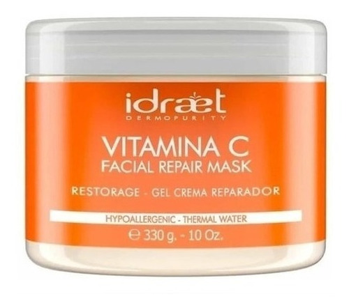 Crema Vitamina C Repara Y Regenera X 300gr. Idraet Tipo de piel Todo tipo de piel