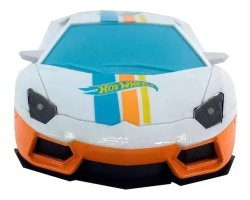 CARRO COM CONTROLE REMOTO RUSH HOT WHEELS 49MHZ CANDIDE 4548