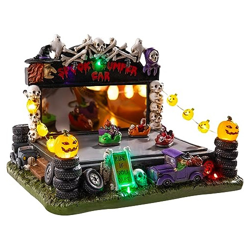 Colección De Aldea De Halloween - Edificios Animados C...