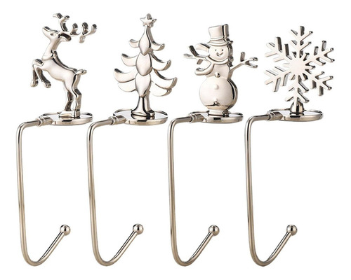 ) Juego De Soportes For Decoración De Calcetines 4 Piezas