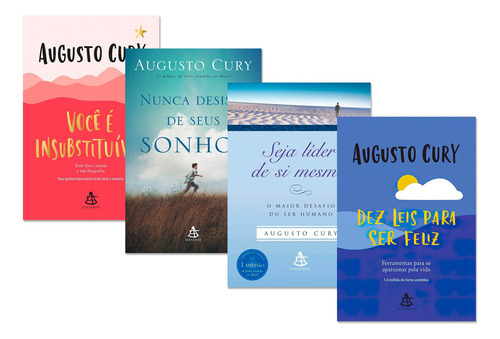 Seja Lider De Si Mesmo, De Augusto Cury. Editora Sextante, Capa Mole, Edição 1ª Edição Em Português, 2022