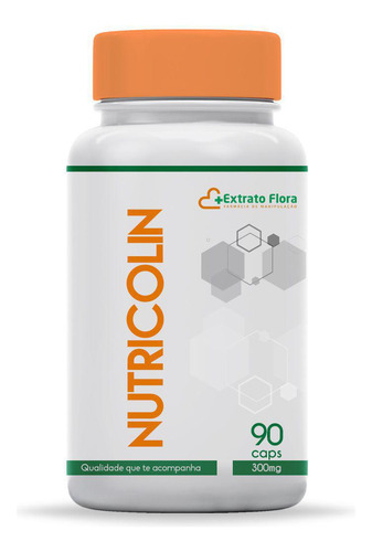 Nutricolin 300mg 90 Cápsulas (com Selo De Autenticidade)