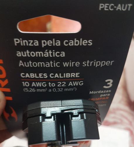 Imagen 7 de 7 de Alicate Pelacables Automatico Truper