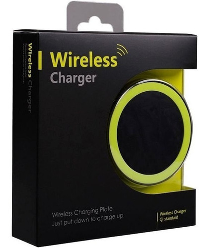 Cargador Inalambrico Compatible Qi Samsung S6 S7 S8 iPhone ®