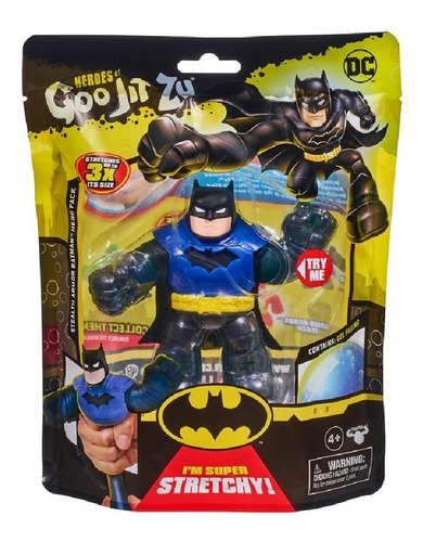 Boneco Elastico Goo Jit Zu Dc Batman Com Armadura Sunny 3156