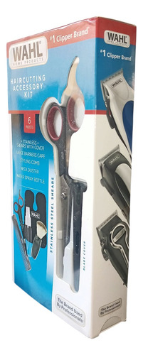Kit Barbería Wahl Accesorios Peluquería Corte Pelo 6 Piezas