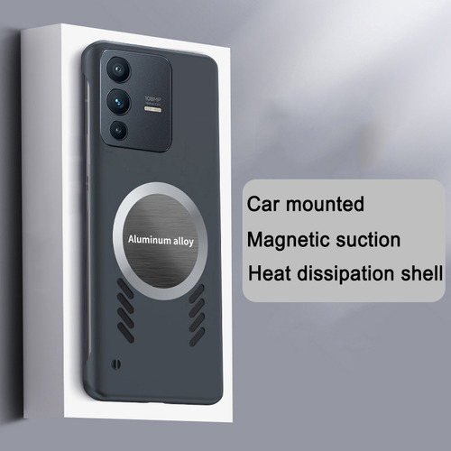Case For Vivo V23 Disipación De Calor Adsorbible