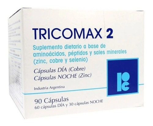 Tricomax 2 Suplemento Para Deportista Aminoácidos 90 Caps