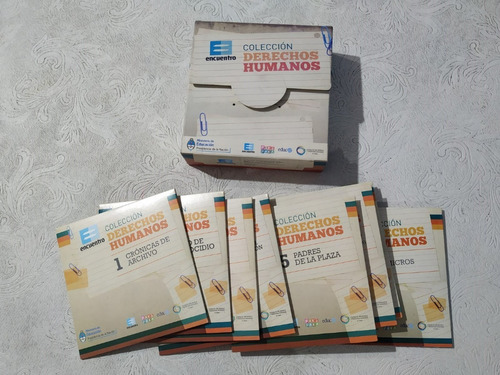 Colección Derechos Humanos Del Canal Encuentro 10 Dvd´s