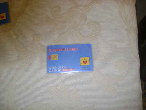 Tarjeta Telefonica Telecom Cortesia Atenolol Gador Edic 2 Us (Usado)