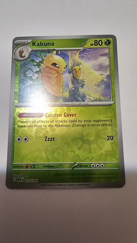 Pokemon Card Game Kakuna Reverse 151