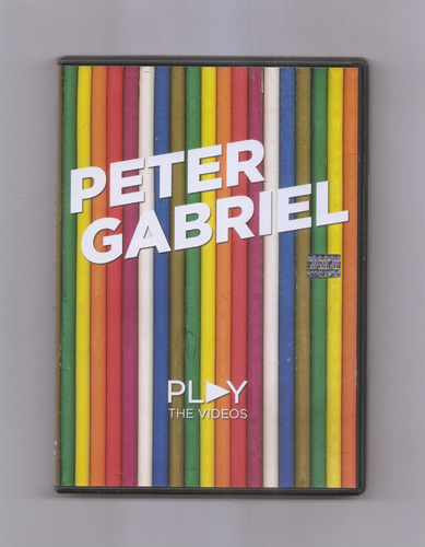 Peter Gabriel Play The Videos Dvd Usado Con Booklet