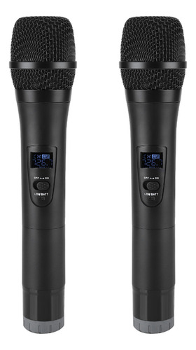 Micrófono De Mano Inalámbrico Vhf Universal Con Receptor