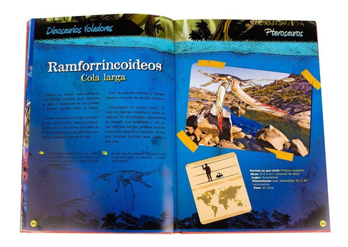 Imagen 3 de 5 de El Gran Libro De Los Dinosaurios+gafas3d+dvd - Español