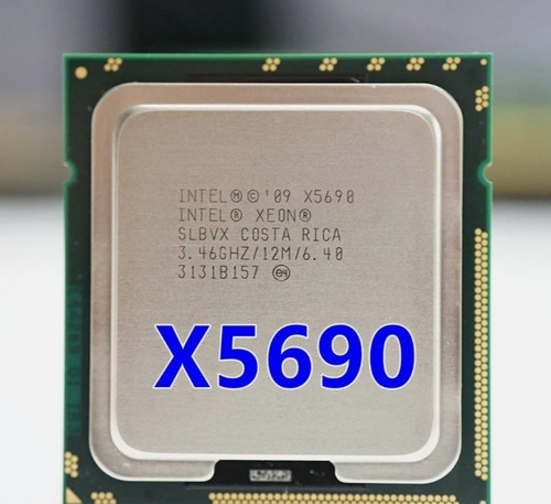 Intel Xeon X5690 Cpu Processador 6 Core 3.46ghz Slbvx (Usado)
