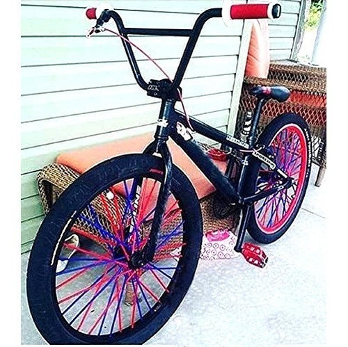 Imagen 6 de 8 de 72 Cubre Rayos De Colores - Moto Bicicleta Bici