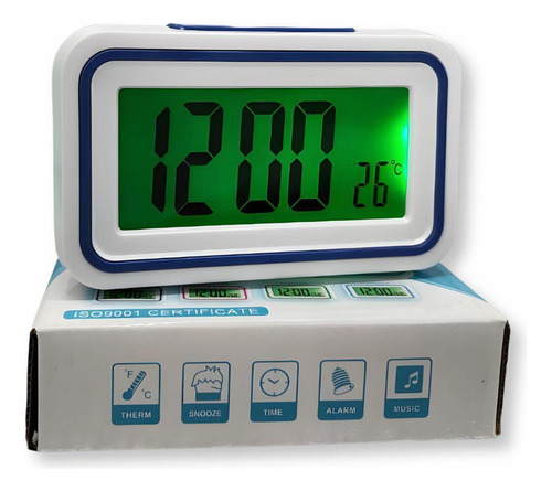 Relógio Digital De Mesa Despertador Que Fala A Hora