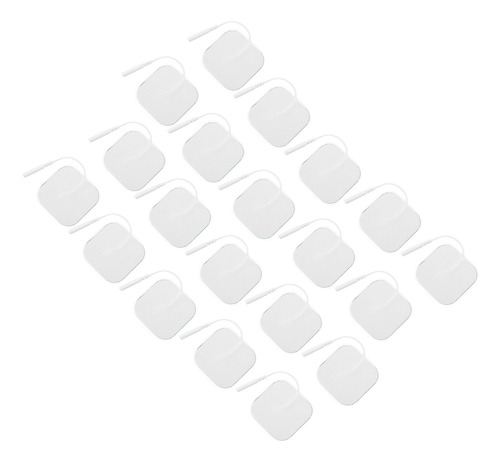 20 Unids/bolsa 4x4 Cm Almohadillas De Electrodos Tens Para