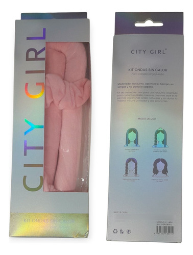 Kit De Ondas Sin Calor Rizador Rollos Rulero City Girl Varios