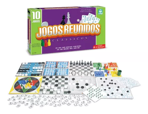 Jogo Tabuleiro Super Ludo Trilha Jogos Clássico De Cartas